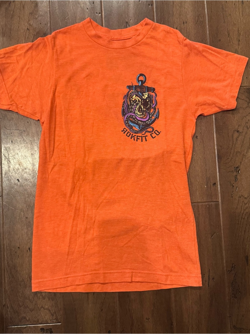 RokFit Co. Women's Short Sleeve Tee - Orange